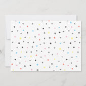 Paar Babydusche | Happy Hour Einladung (Rückseite)