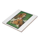 Paar-Basset-Fliese Fliese (Seite)