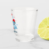 Paar Blauhaie Schnapsglas (Rechts)