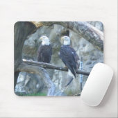 Paar der Bald-Adler Mousepad (Mit Mouse)