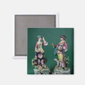 Paar der Bow-Figuren eines Sportsman Magnet (Vorderseite/Rückseite)