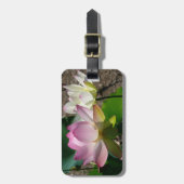 Paar der Lotus-Blume I Gepäckanhänger (Vorderseite vertikal)