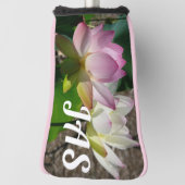 Paar der Lotus-Blume I Golf Headcover (Rotieren 90)