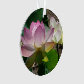 Paar der Lotus-Blume I Ornament (Vorderseite)