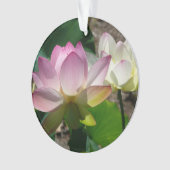 Paar der Lotus-Blume I Ornament (Vorderseite)