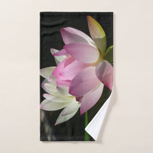 Paar der Lotus-Blume II Handtuch (Handtuch)