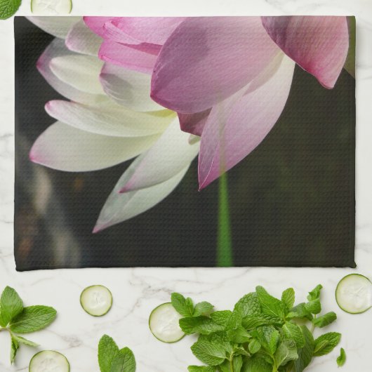 Paar der Lotus-Blume II Handtuch (Gefaltet)