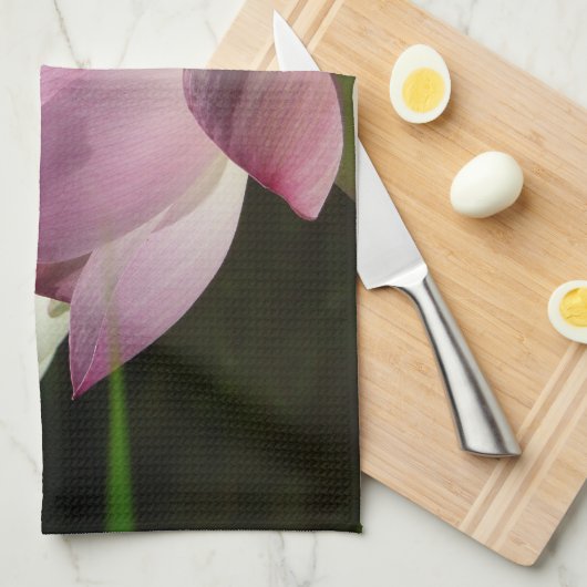 Paar der Lotus-Blume II Handtuch (Viertel Falte)