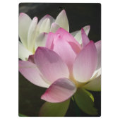 Paar der Lotus-Blume II Klemmbrett (Rückseite)