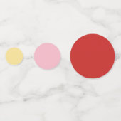 Paar der Lotus-Blume II Konfetti (Rückseiten)