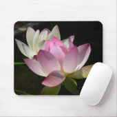 Paar der Lotus-Blume II Mousepad (Mit Mouse)