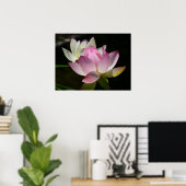 Paar der Lotus-Blume II Poster (Heimbüro)