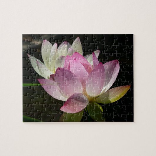 Paar der Lotus-Blume II Puzzle (Horizontal)