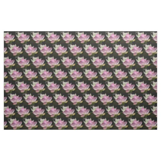 Paar der Lotus-Blume II Stoff (Yard (91,4 cm))