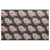 Paar der Lotus-Blume II Stoff (Fat Quarter (45,7 x 55,9 cm))