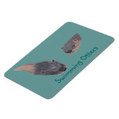 Paar der Schwimmer Flexible Magnete (Linke Seite)