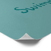 Paar der Schwimmer Poster (Ecke)