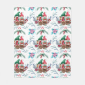 Paar der skandinavischen Gnome Fleecedecke (Vorderseite)