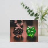 Paar der transluszenten D20er Postkarte (Stehend Vorderseite)