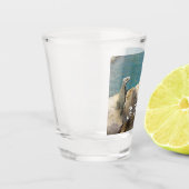 Paar der tropischen Naturfotografie von Iguanas Schnapsglas (Links)