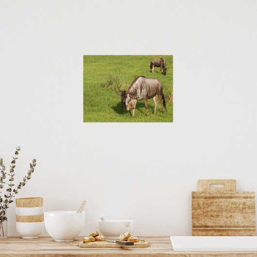 Paar der Wilden Poster (Küche)