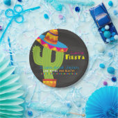 Paar Dusche Fiesta Papierplatte Pappteller (Party)