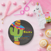 Paar Dusche Fiesta Papierplatte Pappteller (Party)