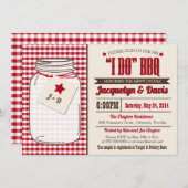 Paar-Dusche GRILLEN Einladung im Maurer-Glas "ICH (Vorne/Hinten)