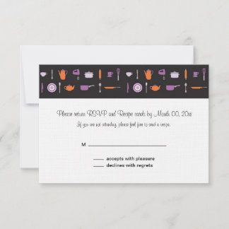 Paar Dusche UAWG RSVP Karte