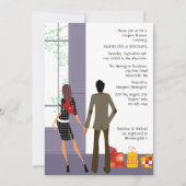 Paar-Duschen-Einladung Einladung (Vorderseite)