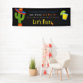 Paar-Duschen-Fiesta-Willkommens-Fahne Banner (Insitu)