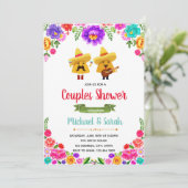 Paar-Duscheneinladung des Nacho durchschnittliche Einladung (Stehend Vorderseite)