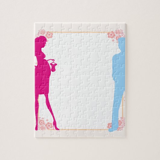 Paar erwartet Baby Puzzle (Vertikal)