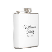 Paar, Familienname, Jahr, Unternehmen anpassen Flachmann (Rechts)