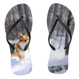 Paar Flip Flops Badesandalen