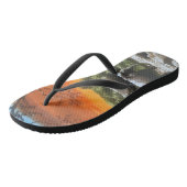 Paar Flip Flops Badesandalen (Schrägansicht)