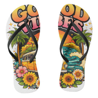 Paar Flip Flops Badesandalen