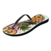 Paar Flip Flops Badesandalen (Schrägansicht)