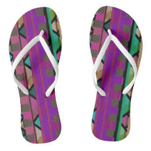 Paar Flip Flops Badesandalen