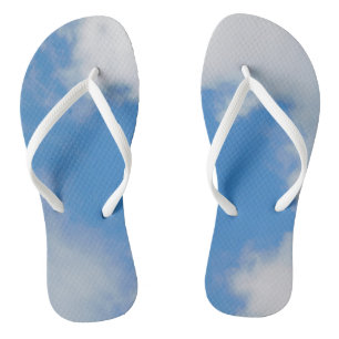 Paar Flip Flops CLOUDS  ART AND DESIGN  Badesandalen