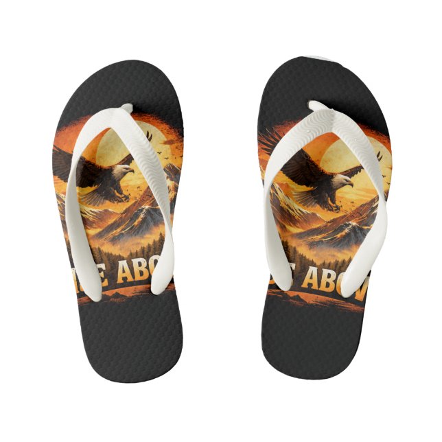 Paar Flip Flops Kinderbadesandalen (Fußbett)