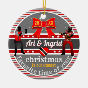 Paar / Freundschaft Keramik Ornament