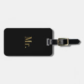 Paar-Gepäckanhänger Gepäckanhänger (Vorderseite horizontal)