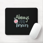 Paar Geschenke immer und für immer Mousepad (Mit Mouse)