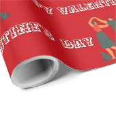 Paar Geschenkpapier (Rolleneckpunkt)