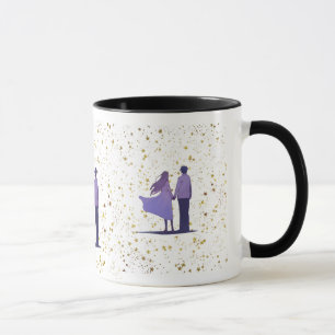 Paar Goldsterne Tasse