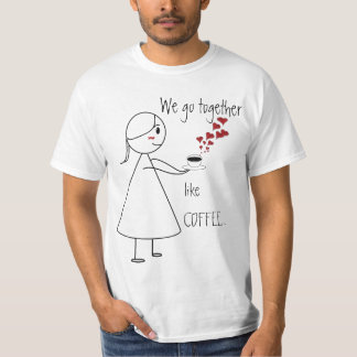 PAAR-HEMD Kaffee u. Schaumgummiringe - TEIL 1 T-Shirt