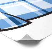 Paar in Bett Poster (Ecke)