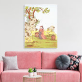 Paar in einem chinesischen Garten, von "Ornamente  Leinwanddruck (Insitu (Wohnzimmer))