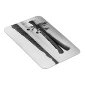 Paar in einem Kanu Magnet (Rechte Seite)